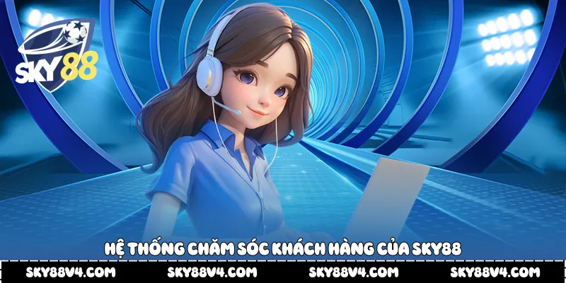 Hệ thống chăm sóc khách hàng của Sky88 
