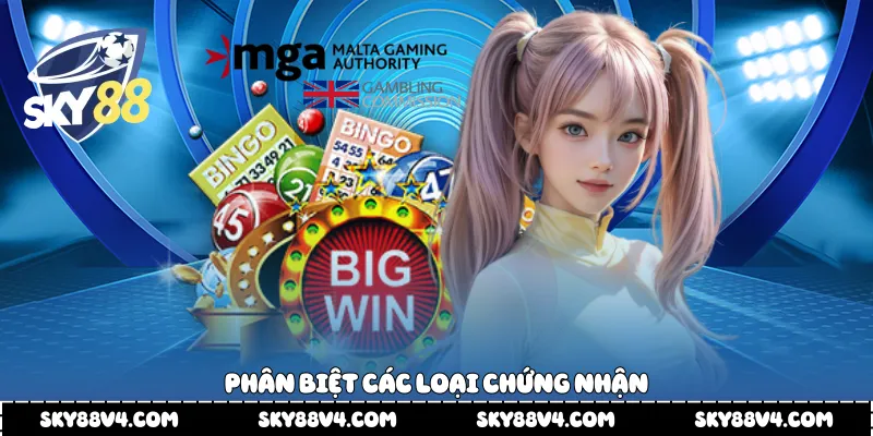 Phân biệt các loại chứng nhận